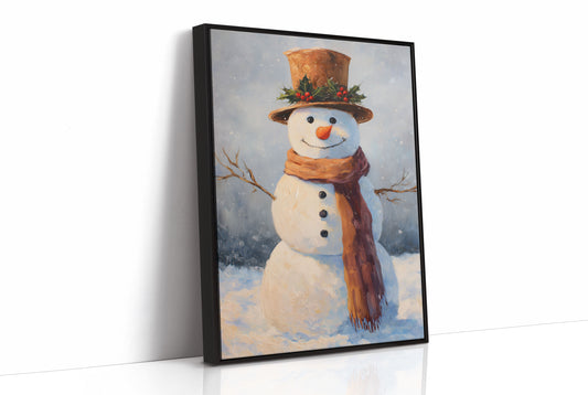 Frosty Wears His Holly Crown