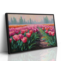 Path Through Petal-Laden Dreams