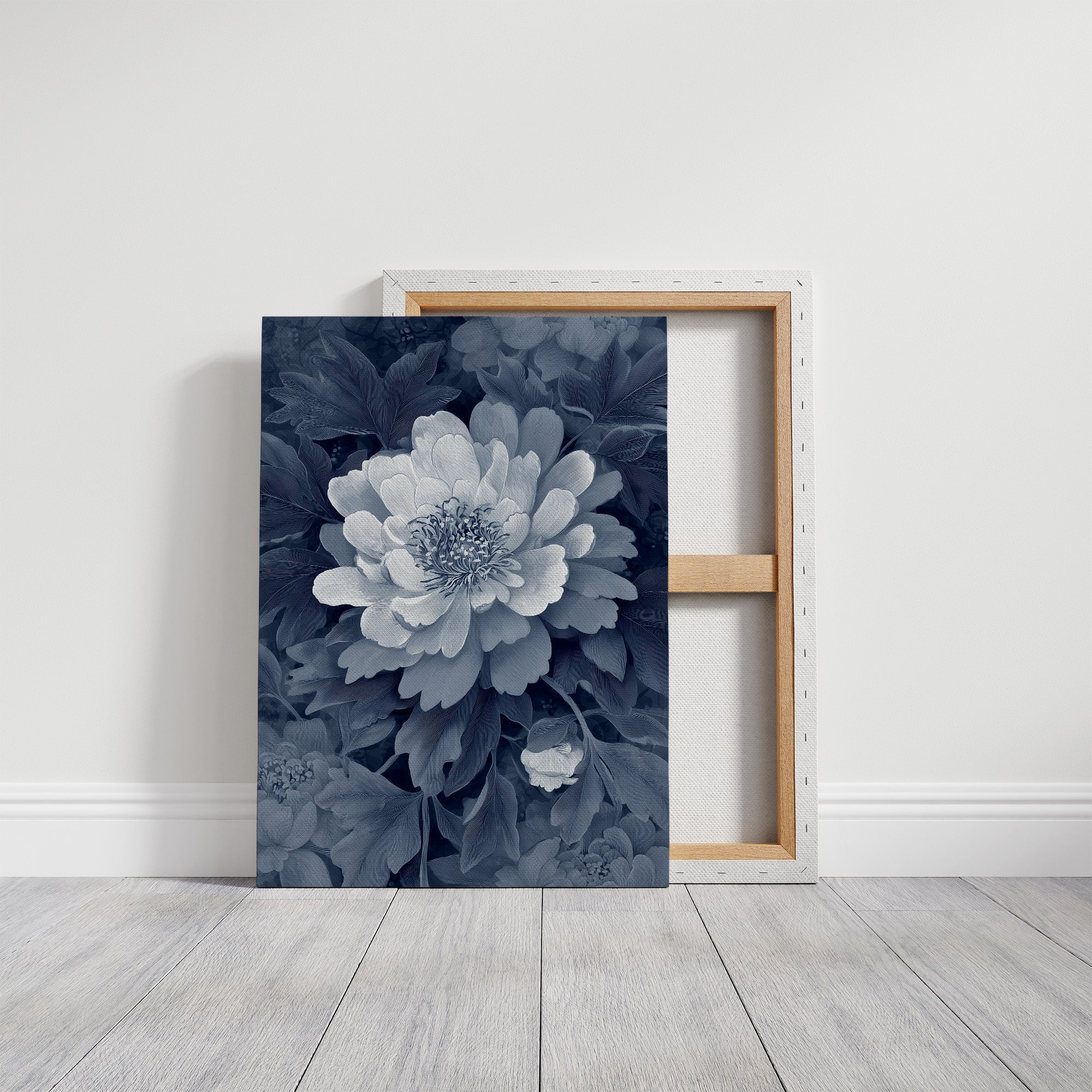 Every Petal In Blue Ink