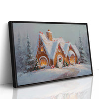 A Cottage Wrapped in Sugar Frosting