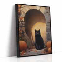 Autumn's Keeper In Stone Archway