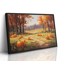 Path Through Autumn's Harvest