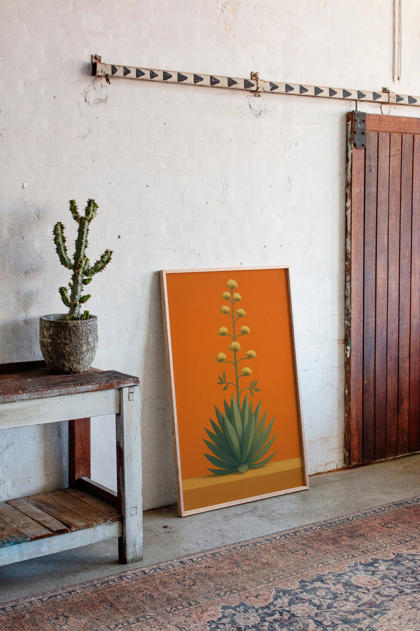 Blooming Agave