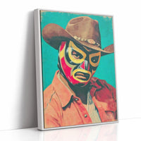 The Masked Cowboy Stands Tall
