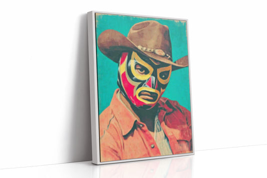 The Masked Cowboy Stands Tall