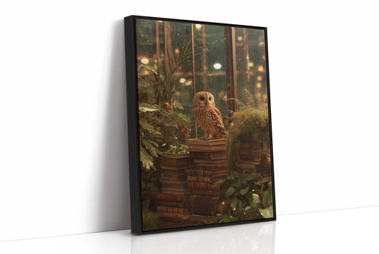 Midnight Scholar Among Ancient Pages