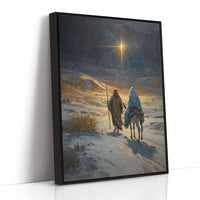 Starlight Guides Their Winter Journey