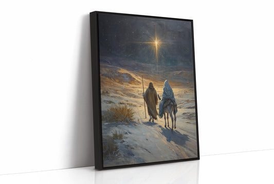 Starlight Guides Their Winter Journey