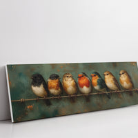 Seven Little Birds On A Quiet Wire
