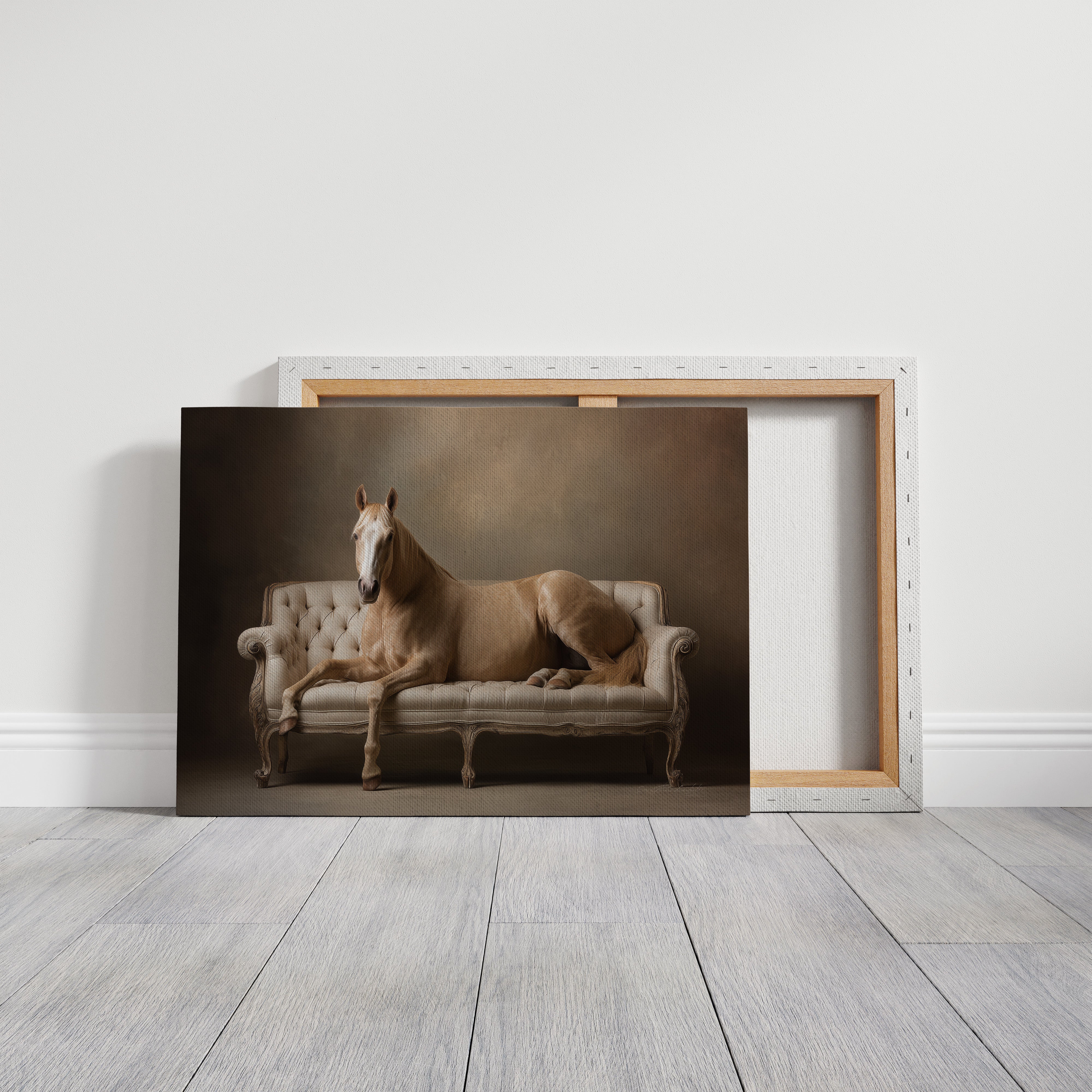 Golden Reverie Reclined