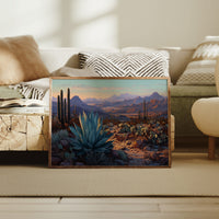 Blue Agave Greets Mountain Dawn