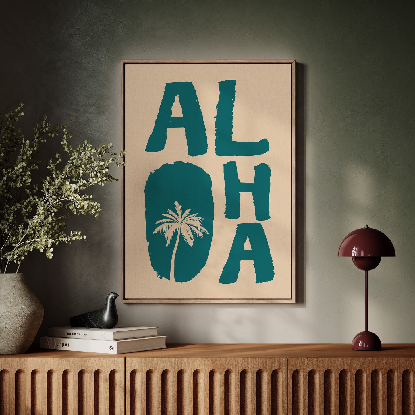 Island Letters Spell Summer Peace