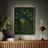 Regal Silence of the Golden Peacock