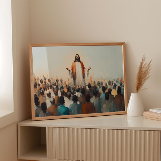 He Spoke to the Multitude