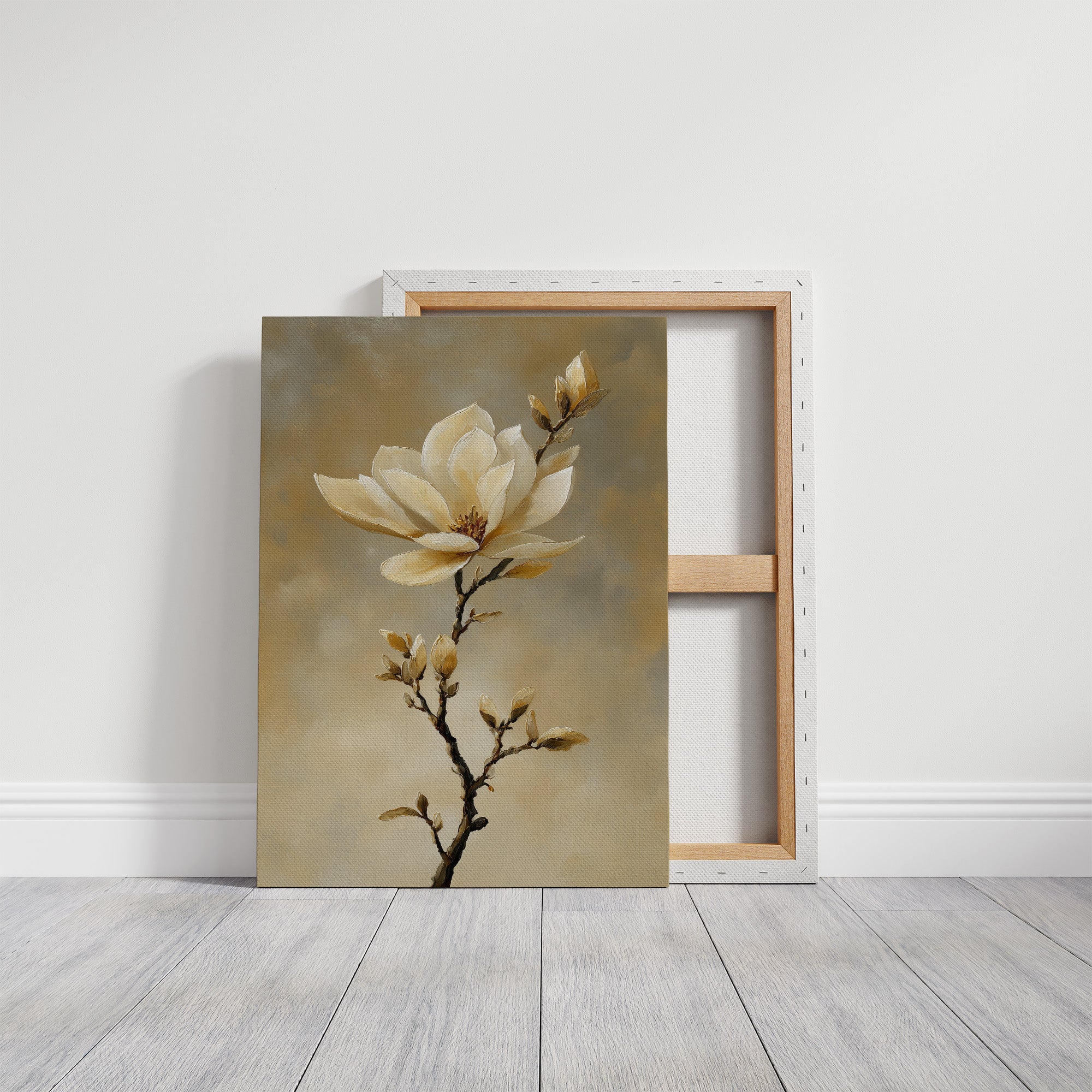 Magnolia Petals Dance In Morning Light