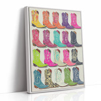 Rainbow Boots Paint Desert Stories