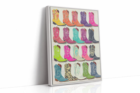 Rainbow Boots Paint Desert Stories