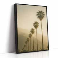 Desert Palms at Dusk
