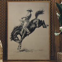 Wild Bronc Writes Prairie Legend