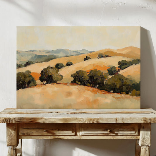 Golden Hills Carry Summer's Memory