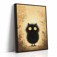 Curious Fluff Meets Golden Light