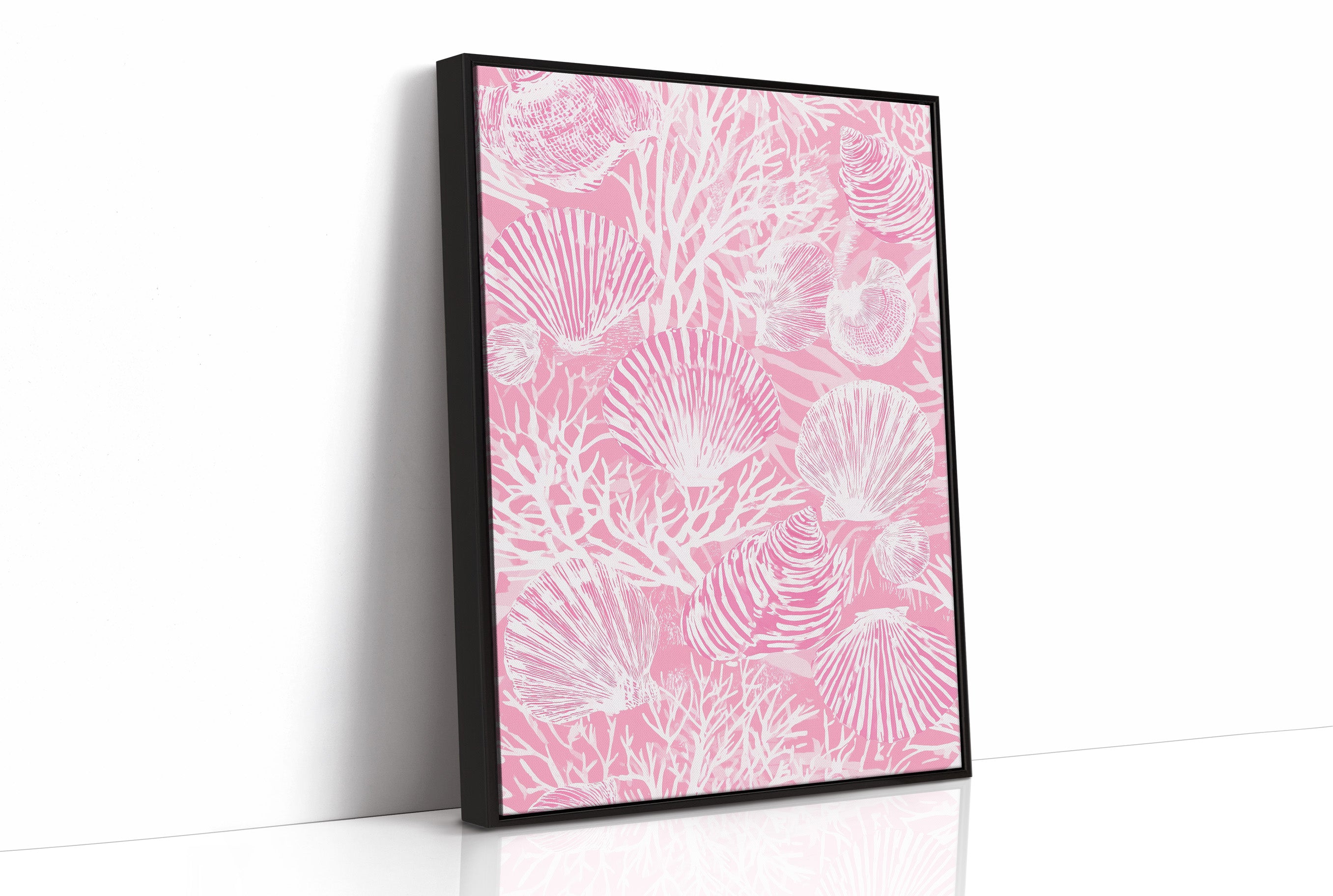 The Whole Ocean in Pink and White