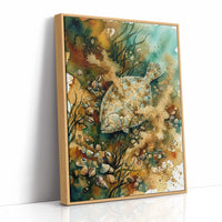 Sandy Camouflage: Watercolor Flounder Study