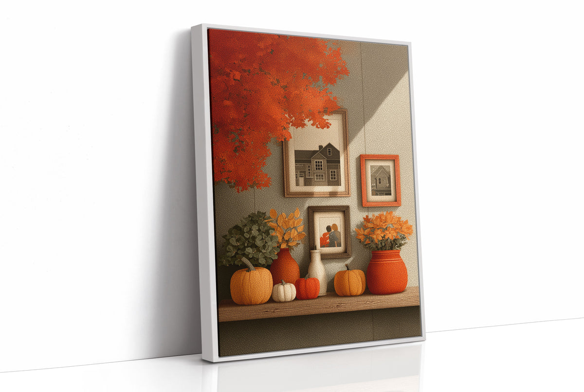 Mantel Season: Pumpkins Have Arrived