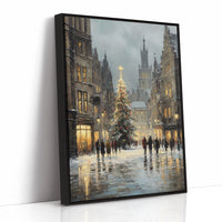 Snow Falls On Cathedral Square