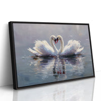 Hearts Entwined Upon Still Waters