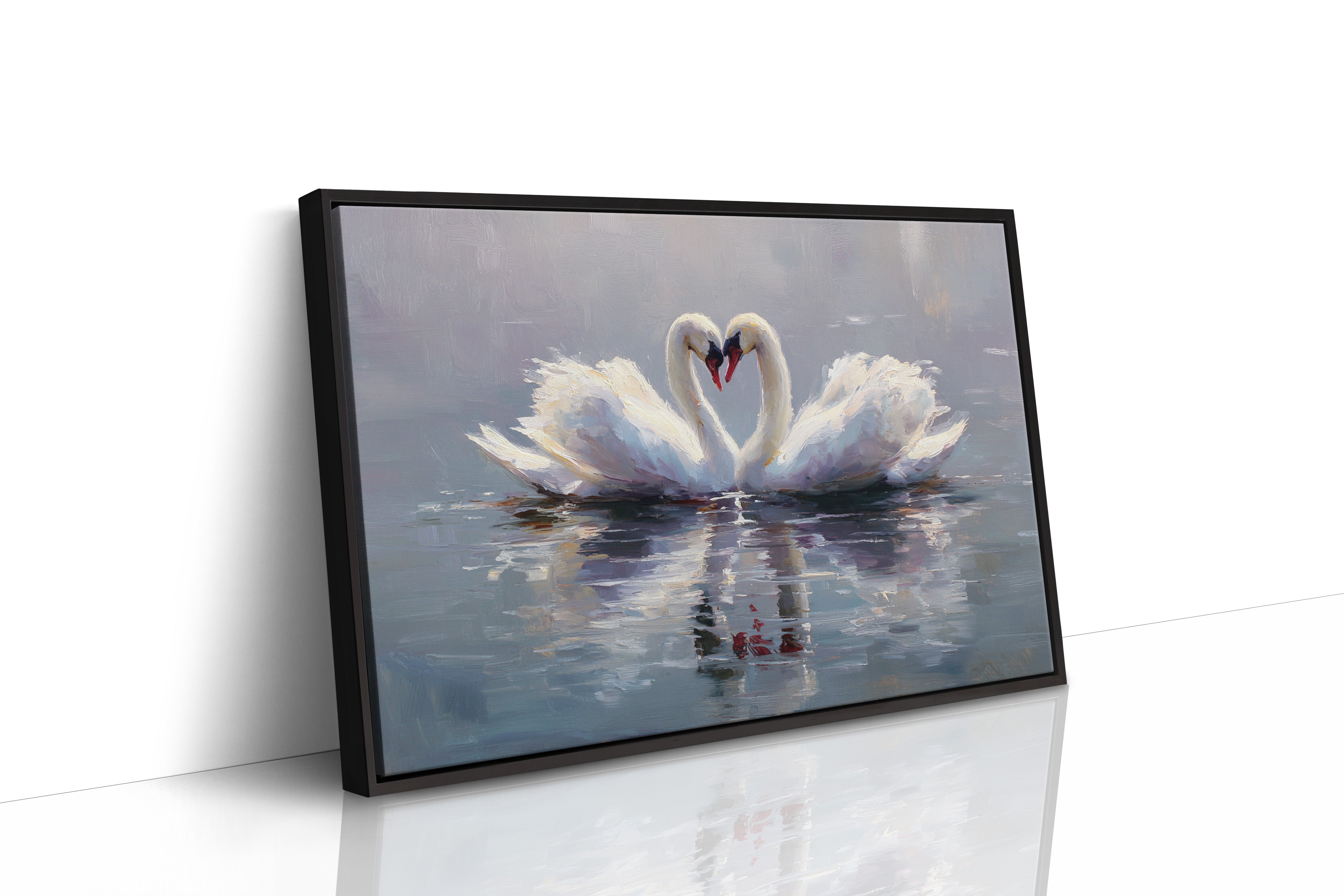 Hearts Entwined Upon Still Waters