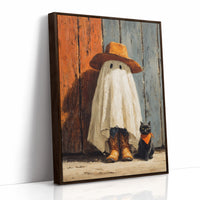 A Ghostly Encounter at Dusk