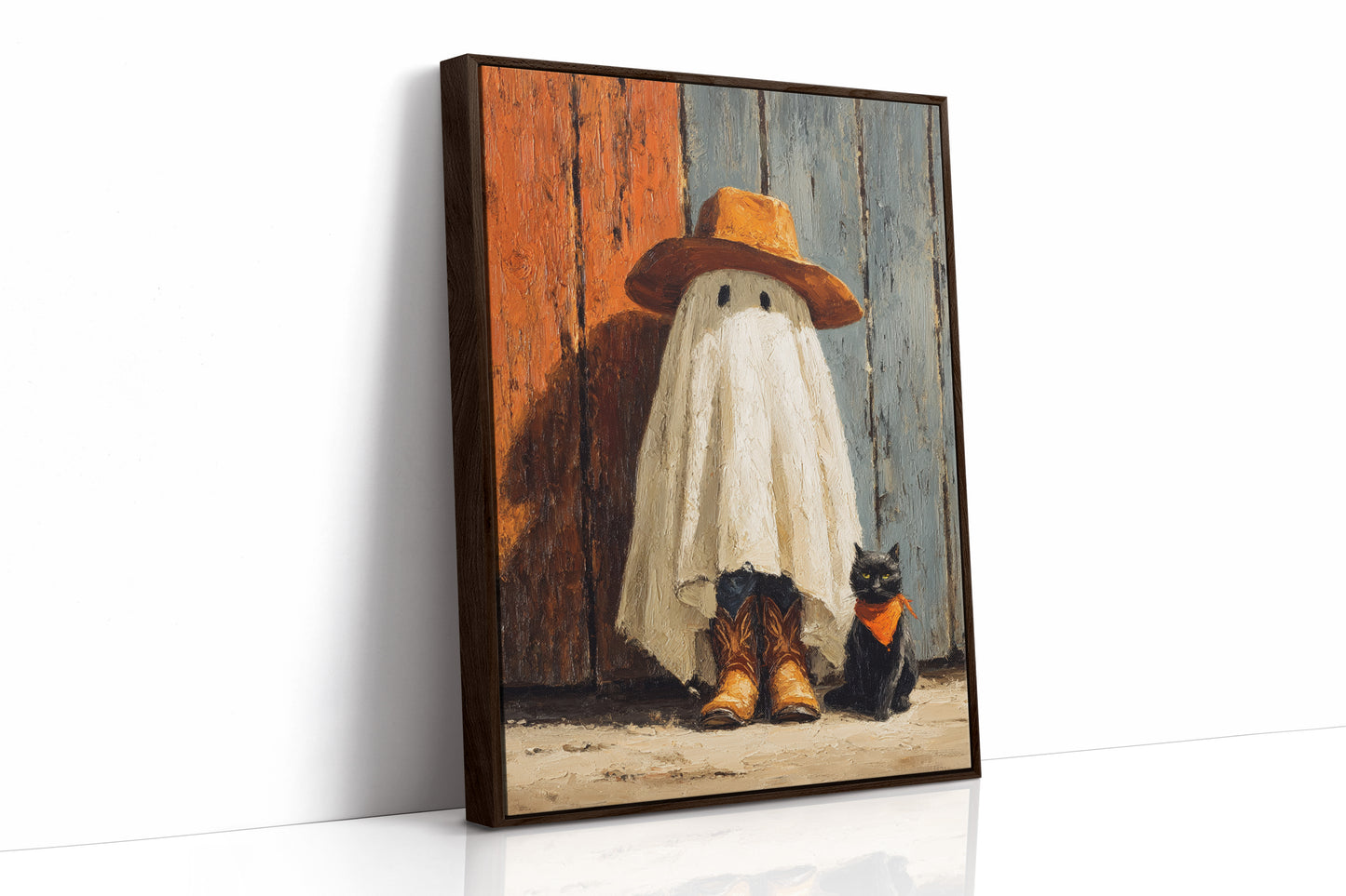 A Ghostly Encounter at Dusk