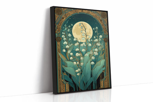 Moonlit Bells Under Starry Arch