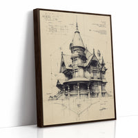 Blueprints of Forgotten Elegance