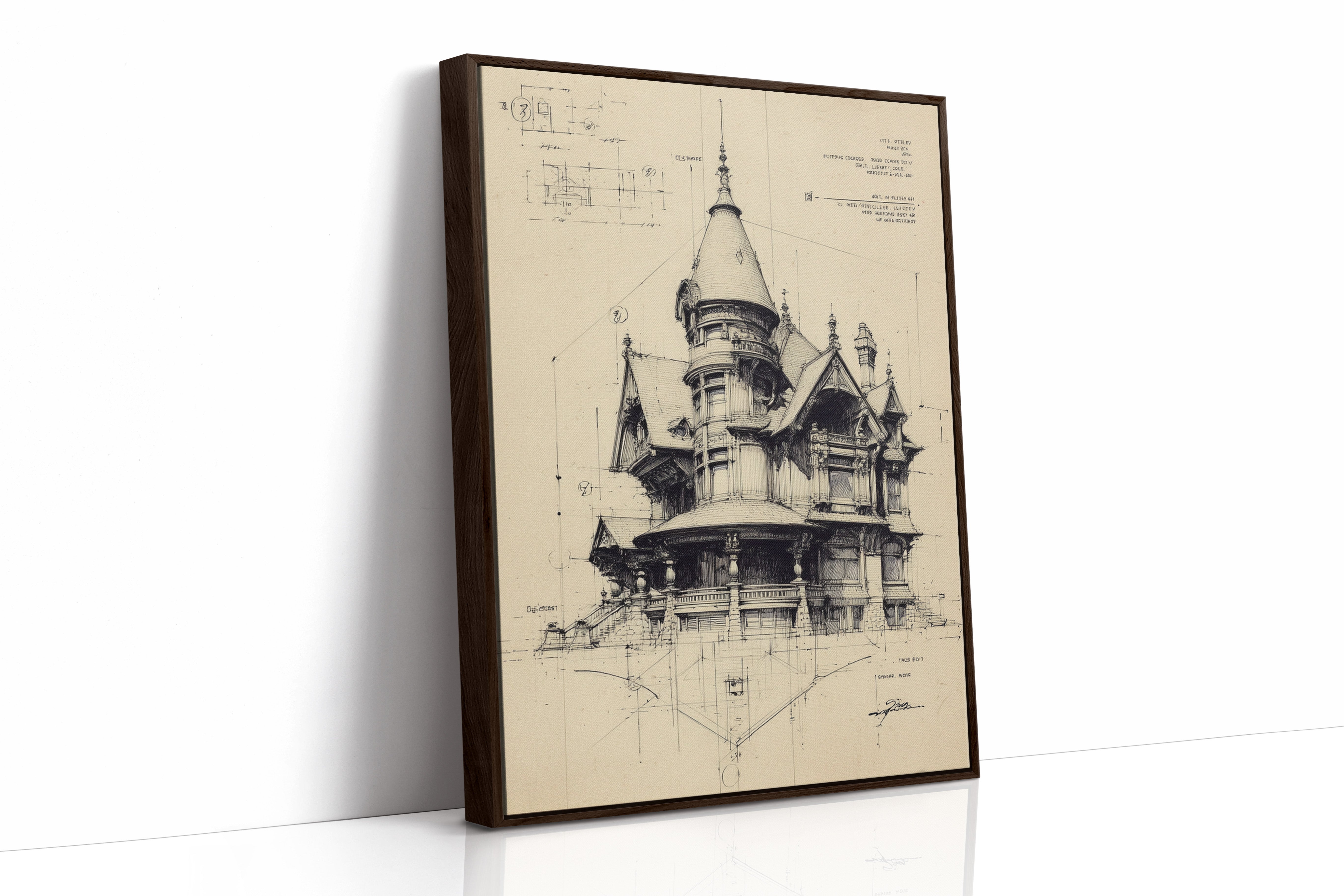 Blueprints of Forgotten Elegance