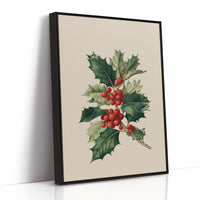 Holly Berries Paint December's Story