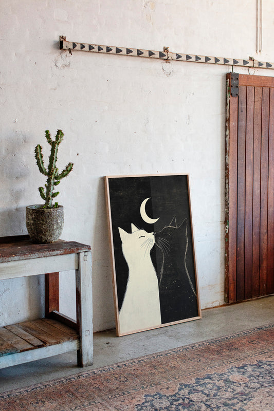 Moonlit Tales Of Two Cats