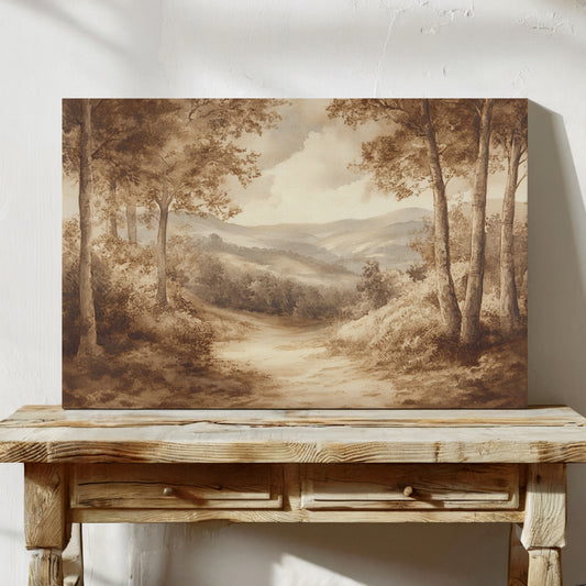 Ancient Paths Through Rolling Hills