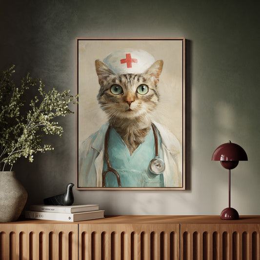 A Feline Healer's Gentle Touch