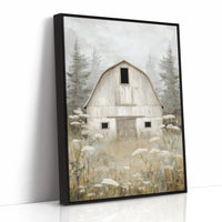 Wildflowers Meet The Old Barn