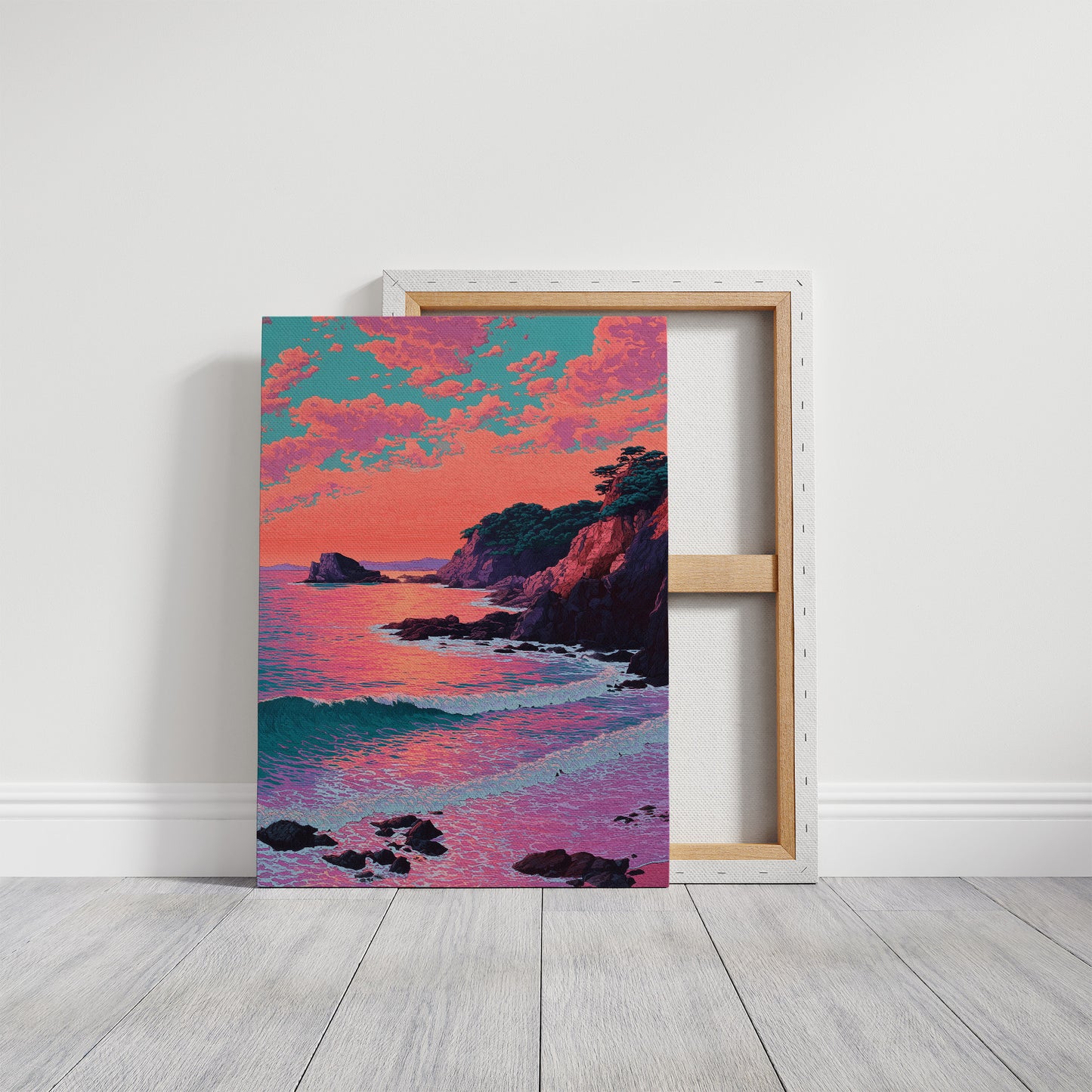 Coral Skies Paint Pacific Dreams