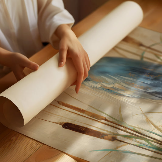 Wetland Guardian Among Cattails