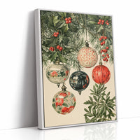 Painted Ornaments in the Boughs