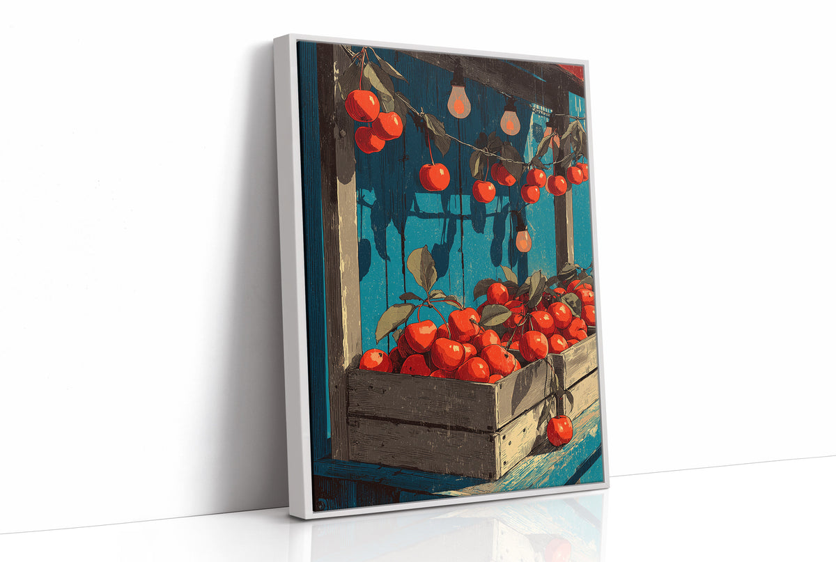 Farm Stand: One Apple Escaped the Crate