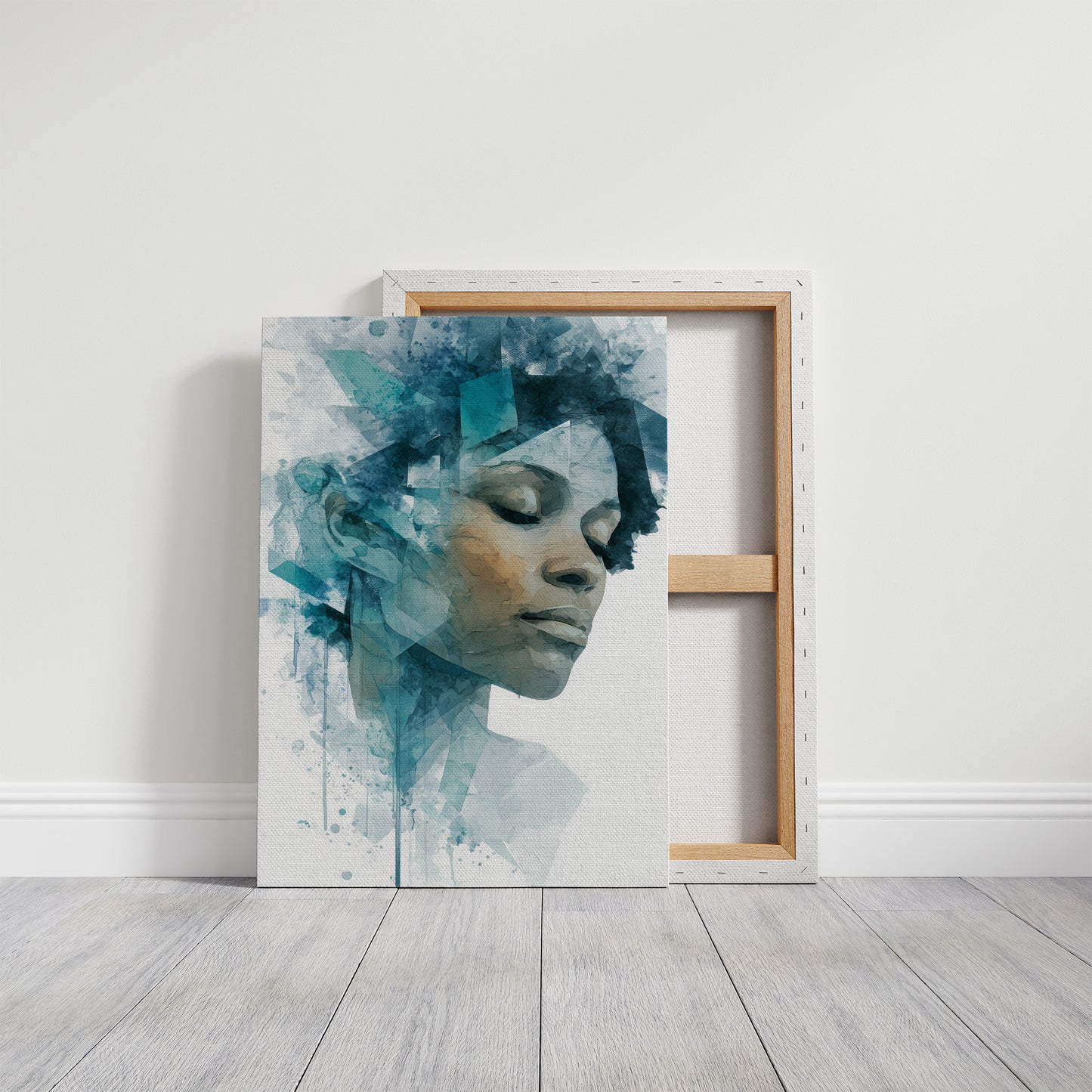 She Looks Down and Inward