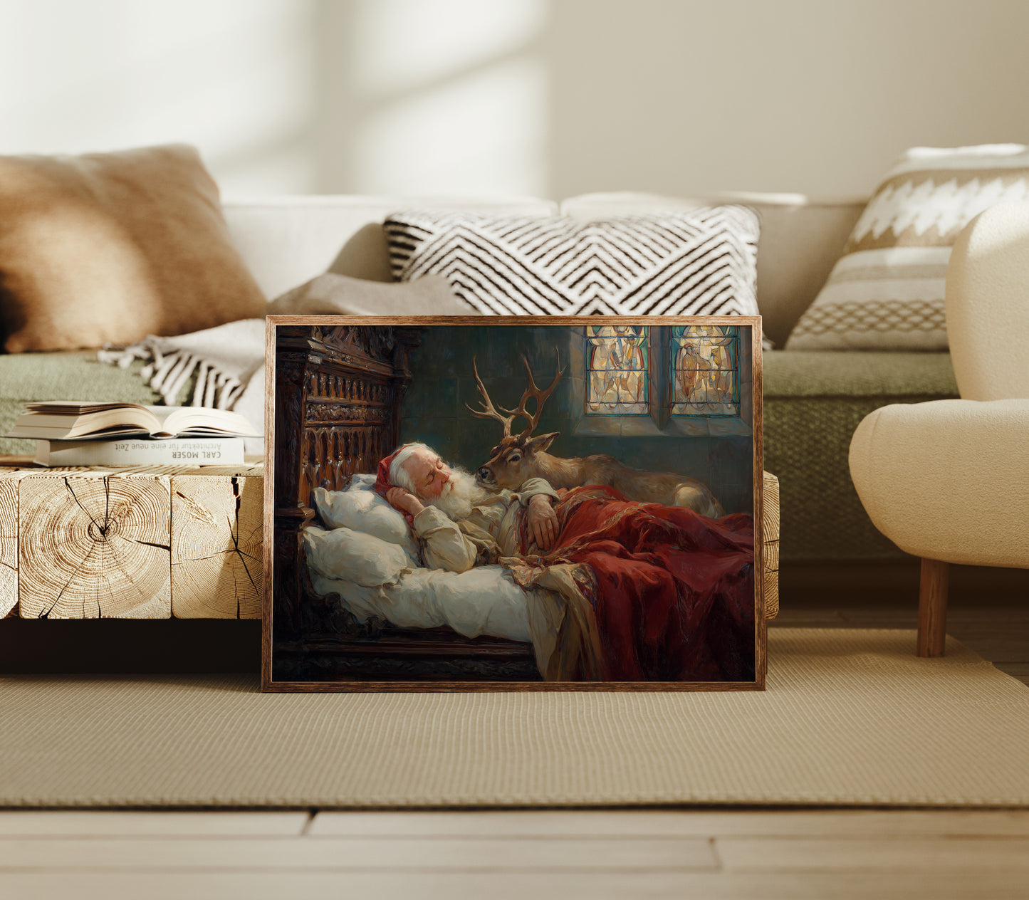 Stained Glass Dreams And Velvet Rest