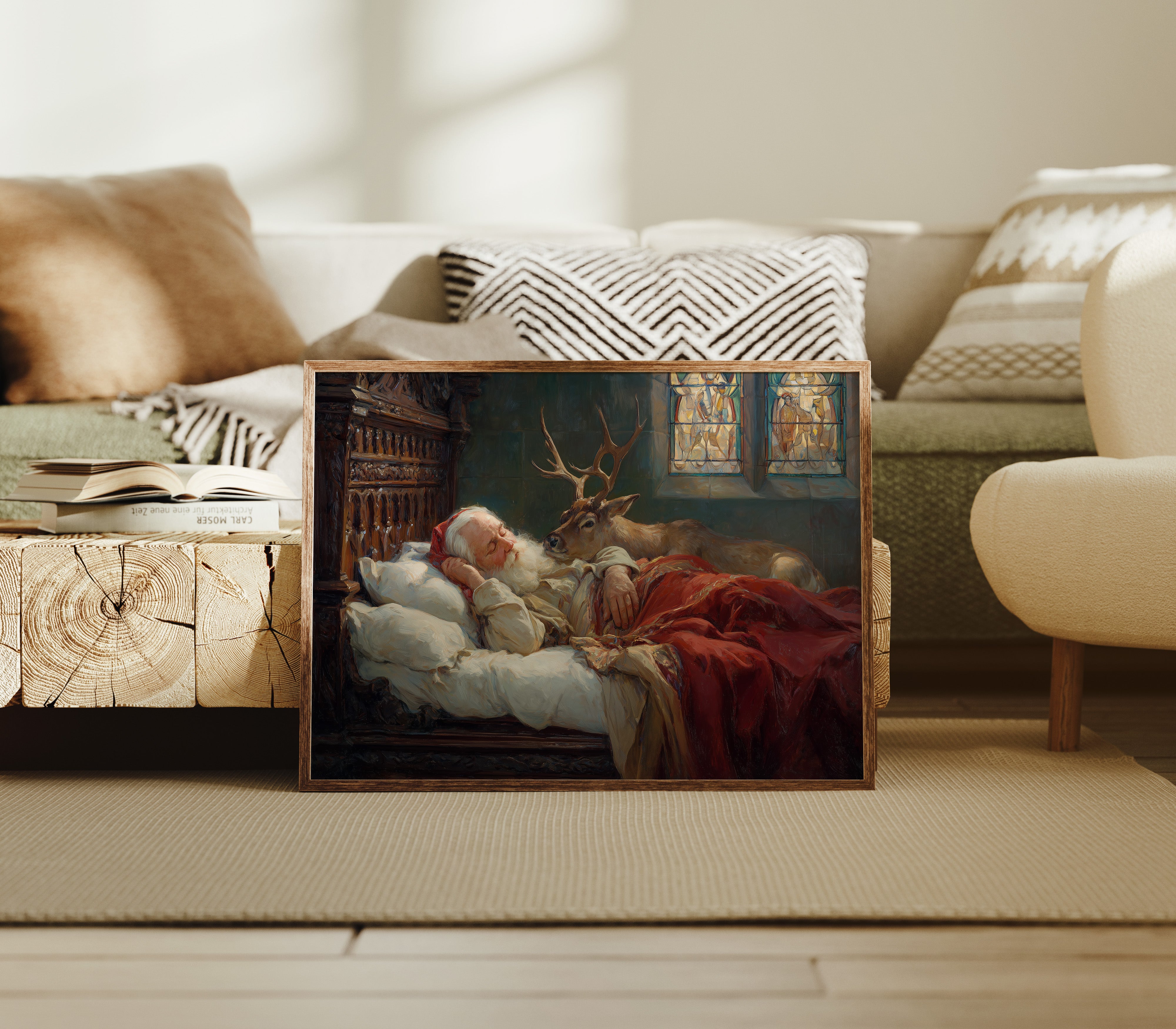 Stained Glass Dreams And Velvet Rest