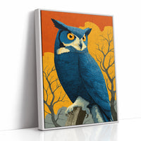 Unimpressed at Sunset: Owl Judges Quietly