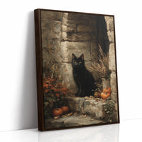 A Watchful Presence Amidst Autumn